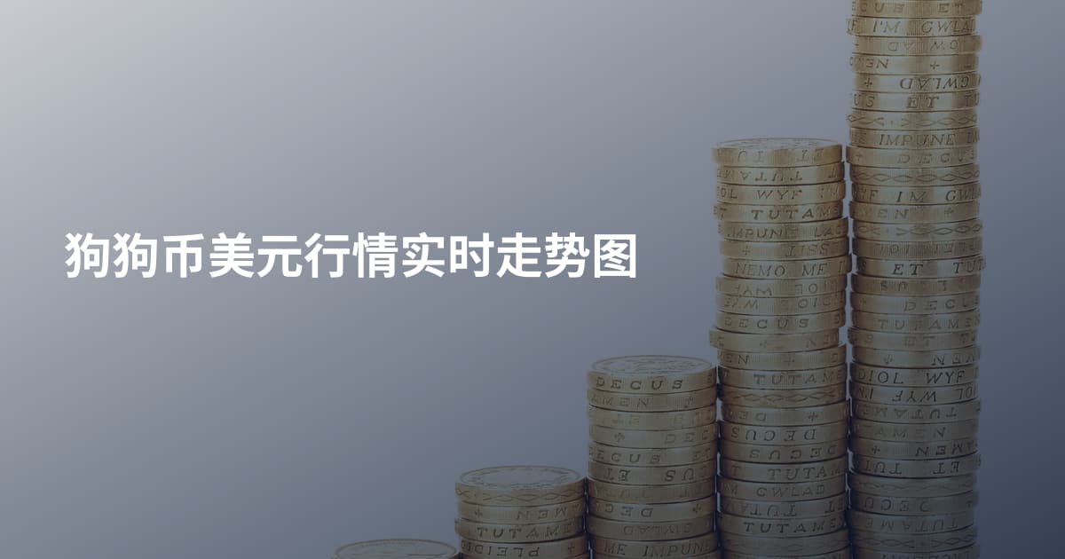 狗狗币美元行情实时走势图