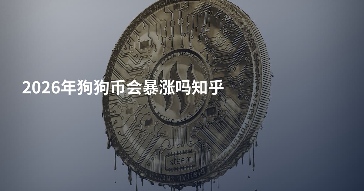 2026年狗狗币会暴涨吗知乎
