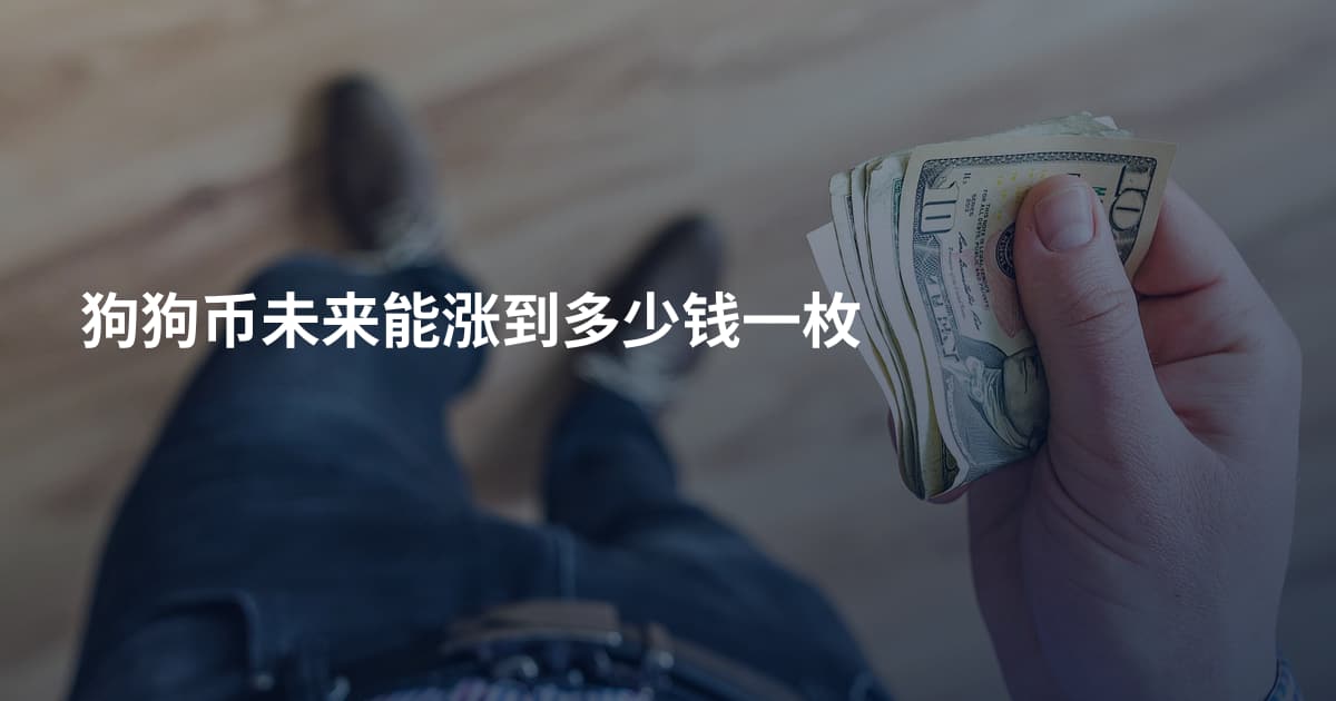 狗狗币未来能涨到多少钱一枚