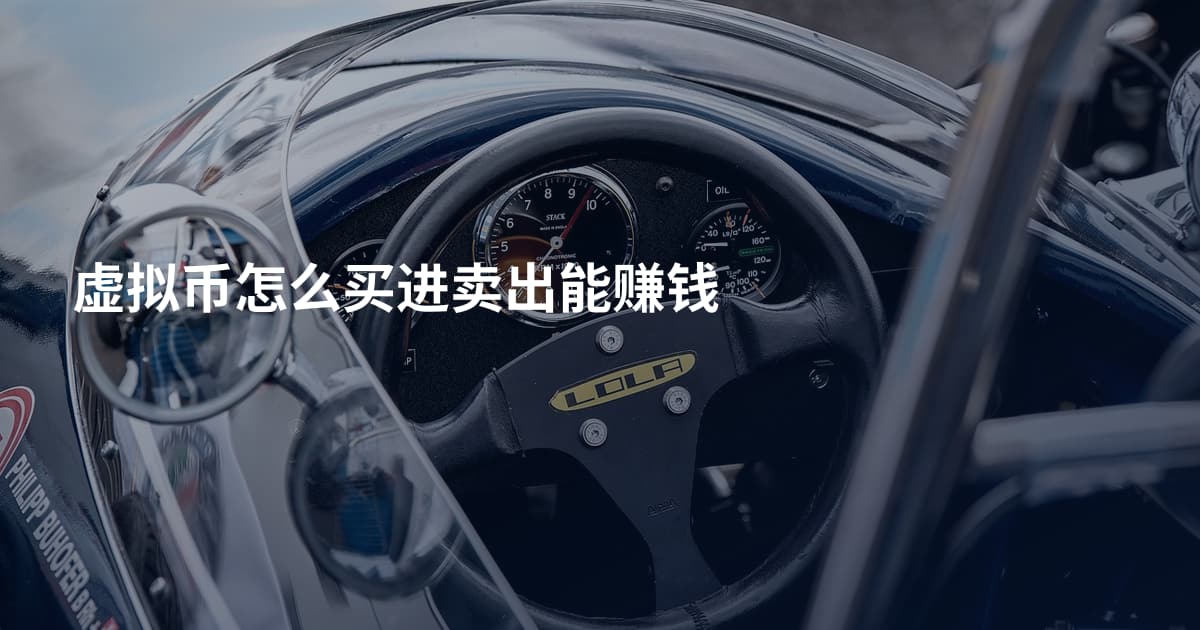 虚拟币怎么买进卖出能赚钱