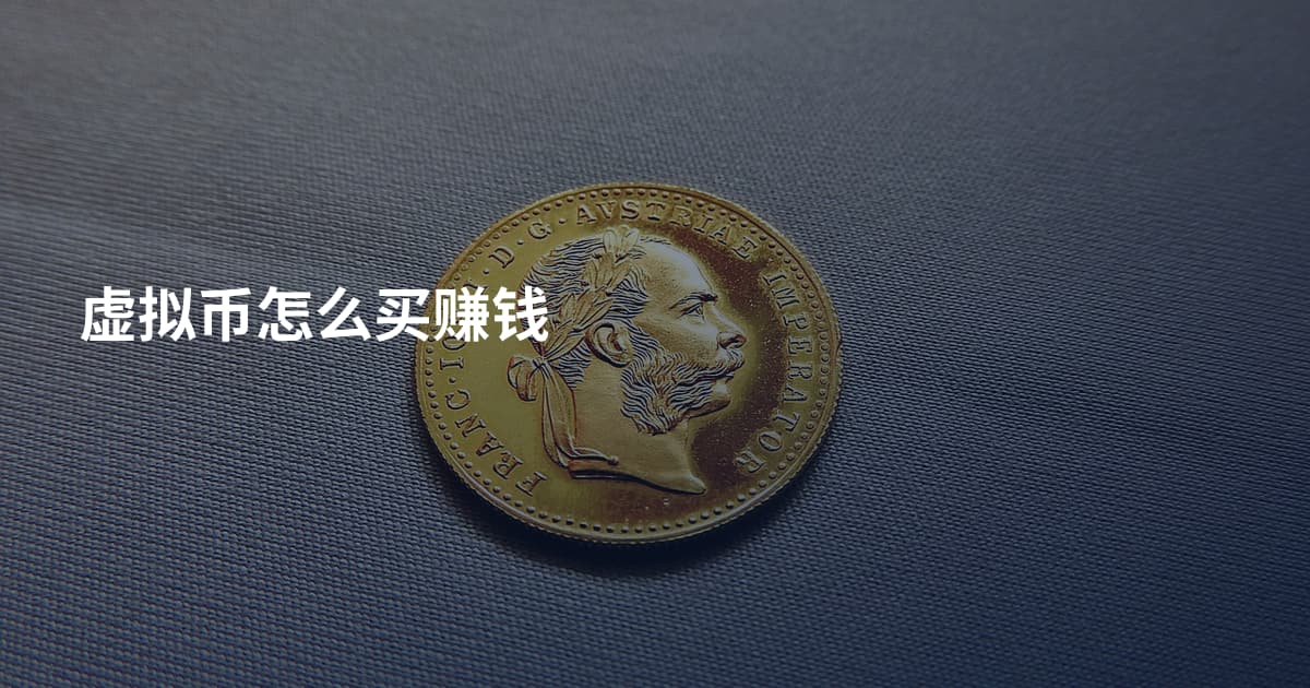 虚拟币怎么买赚钱