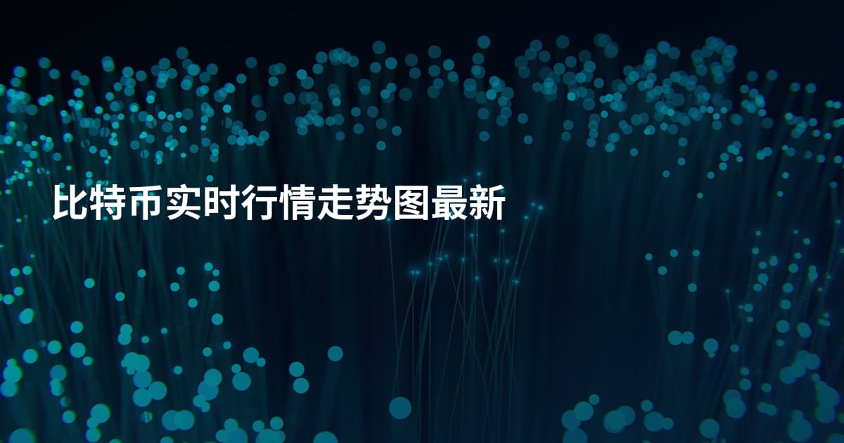 比特币实时行情走势图最新
