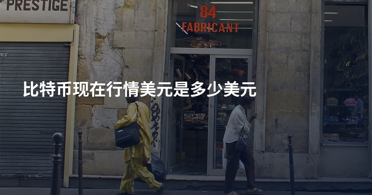 比特币现在行情美元是多少美元