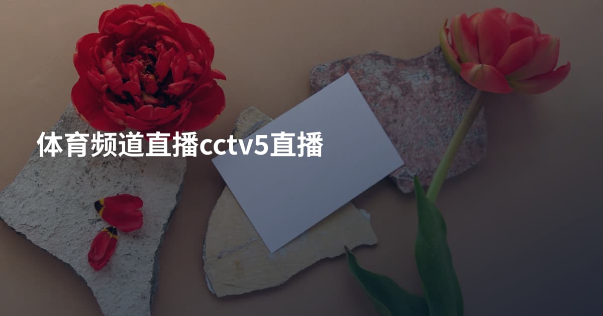 体育频道直播cctv5直播