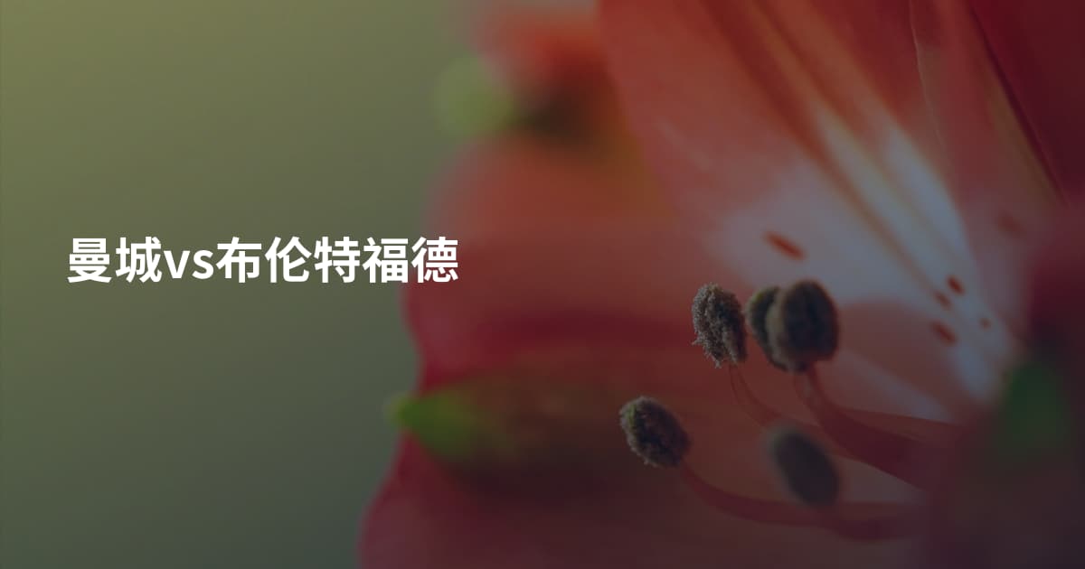 曼城vs布伦特福德