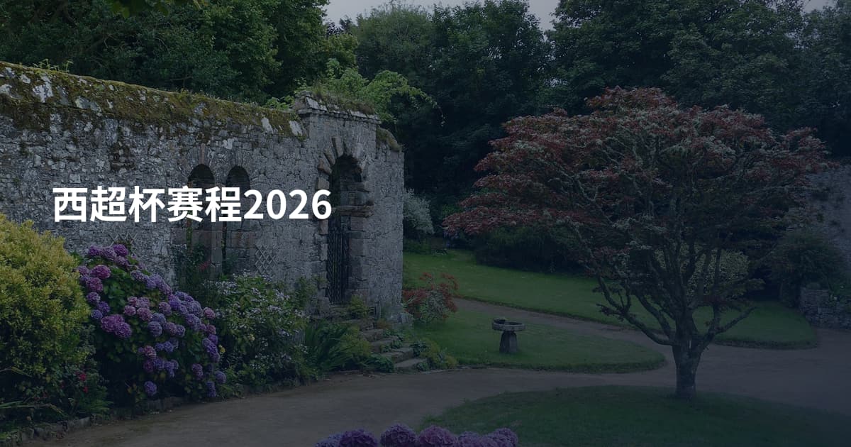 西超杯赛程2026