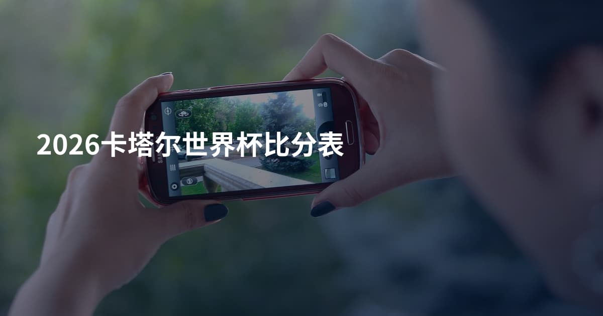 2026卡塔尔世界杯比分表
