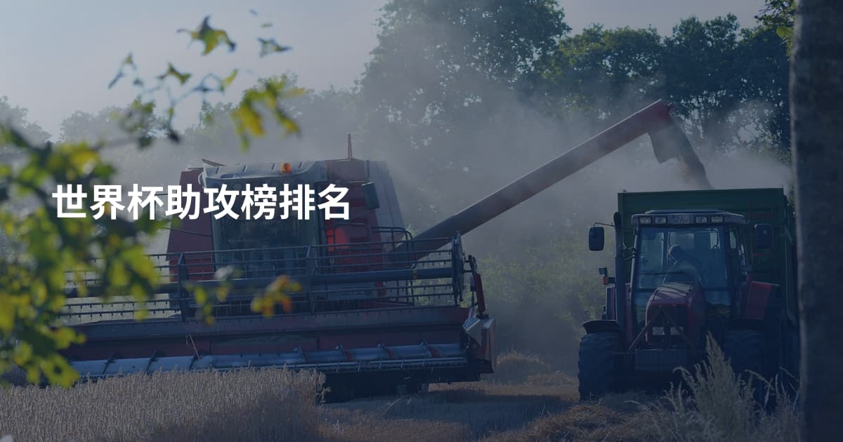世界杯助攻榜排名