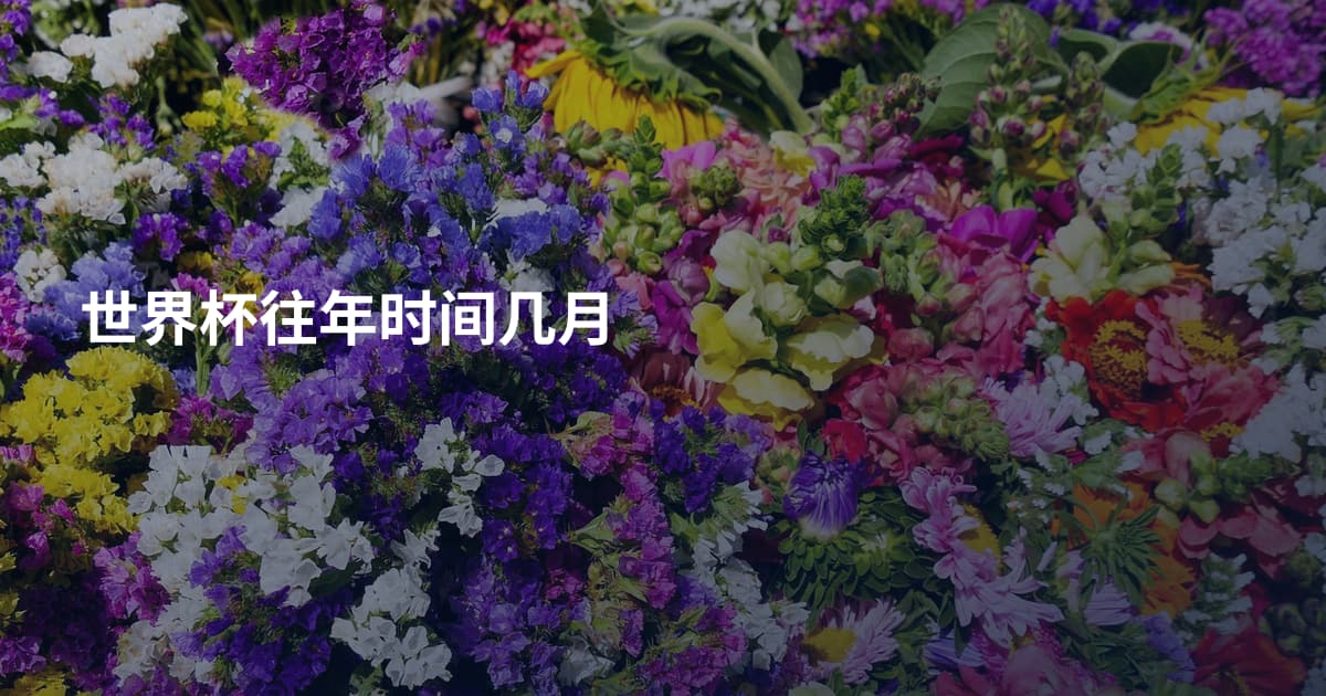 世界杯往年时间几月