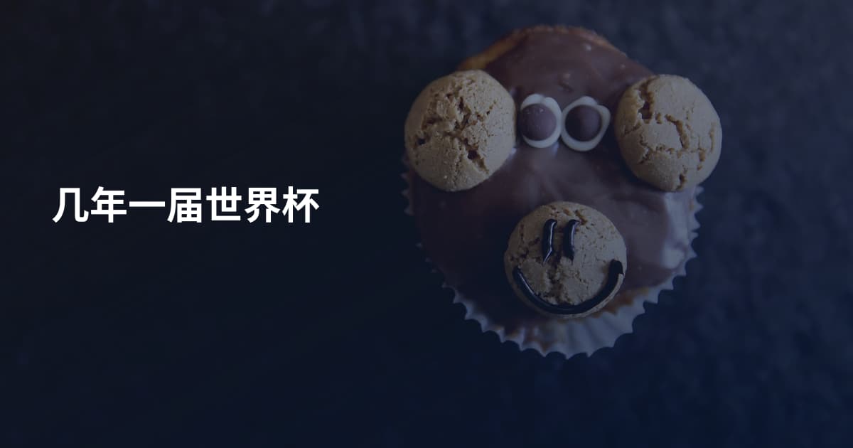 几年一届世界杯
