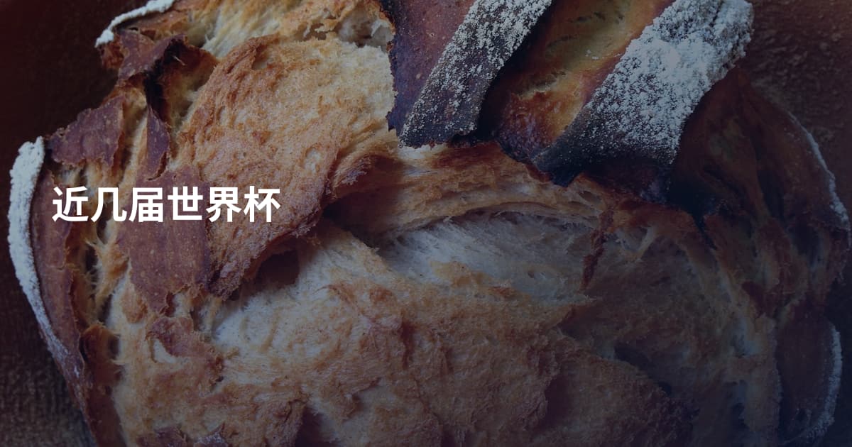 近几届世界杯