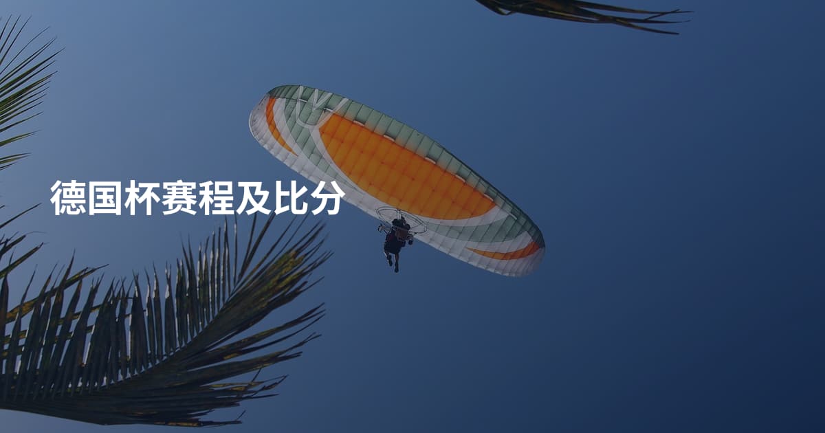 德国杯赛程及比分