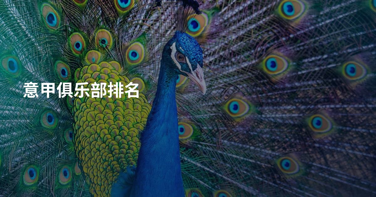 意甲俱乐部排名