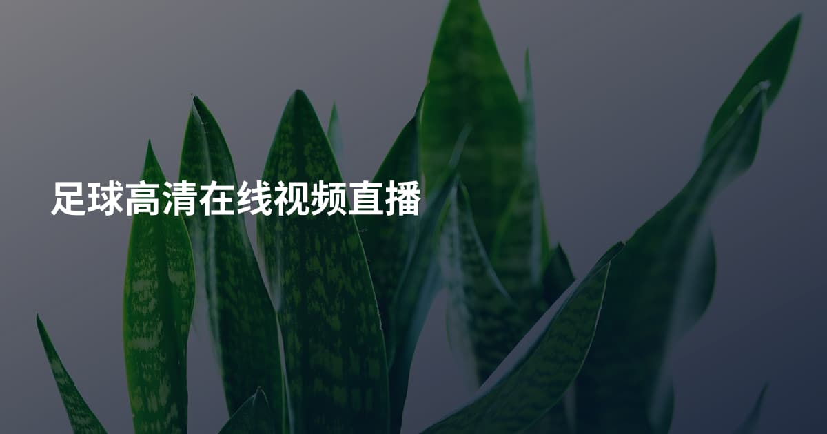 足球高清在线视频直播