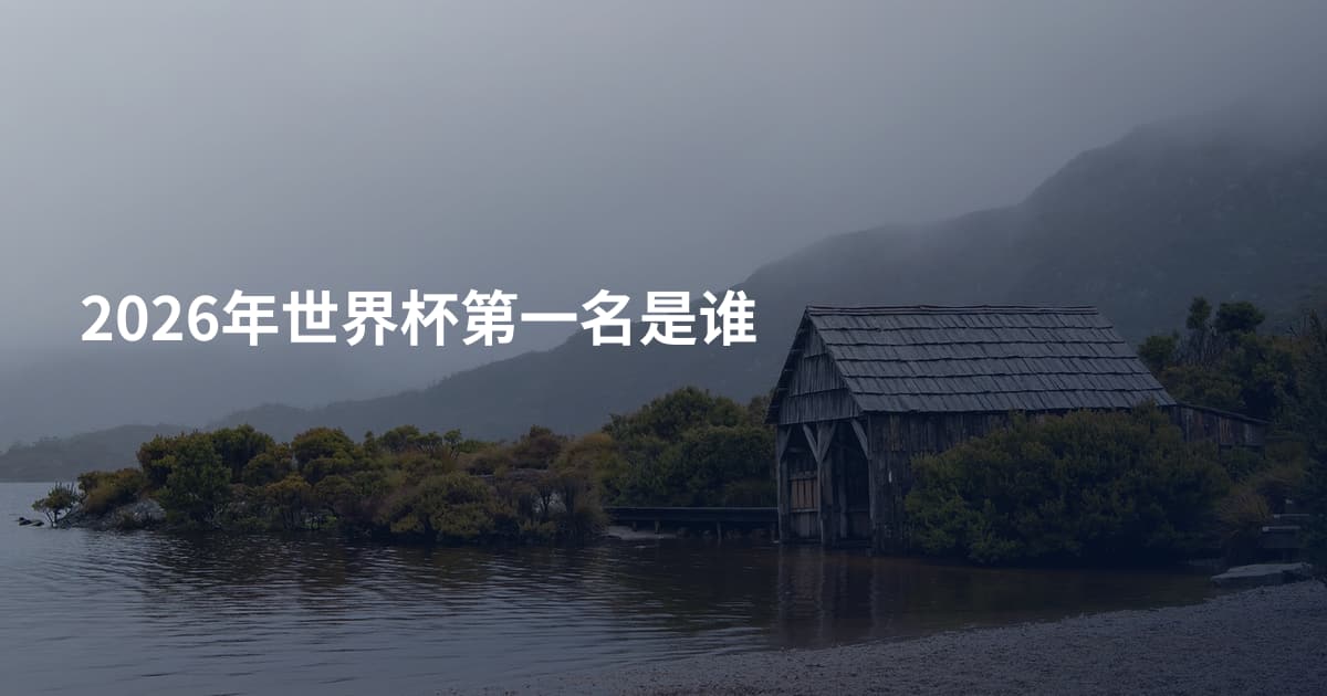 2026年世界杯第一名是谁