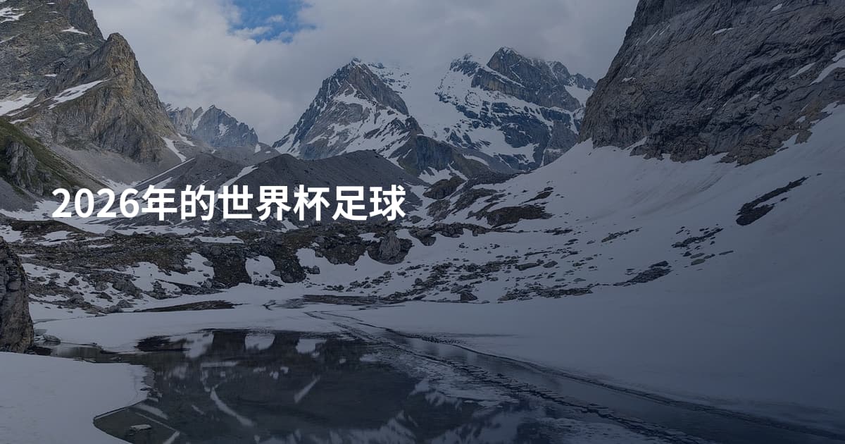 2026年的世界杯足球