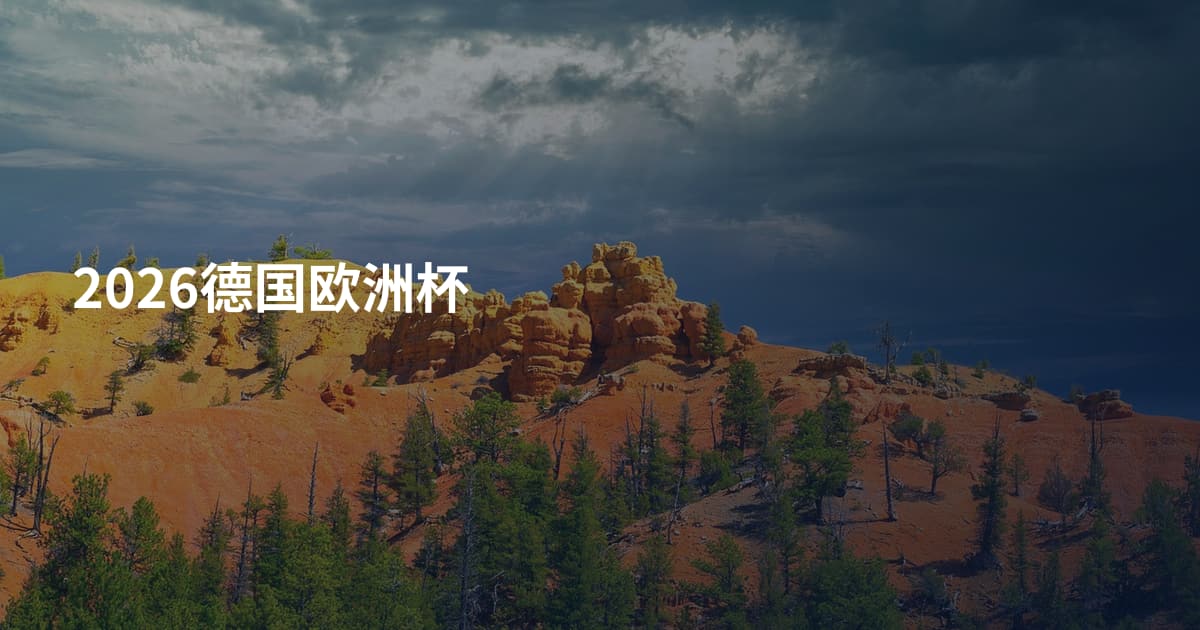 2026德国欧洲杯