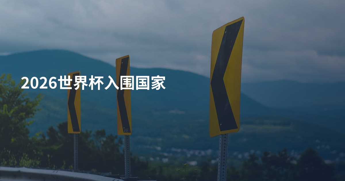 2026世界杯入围国家