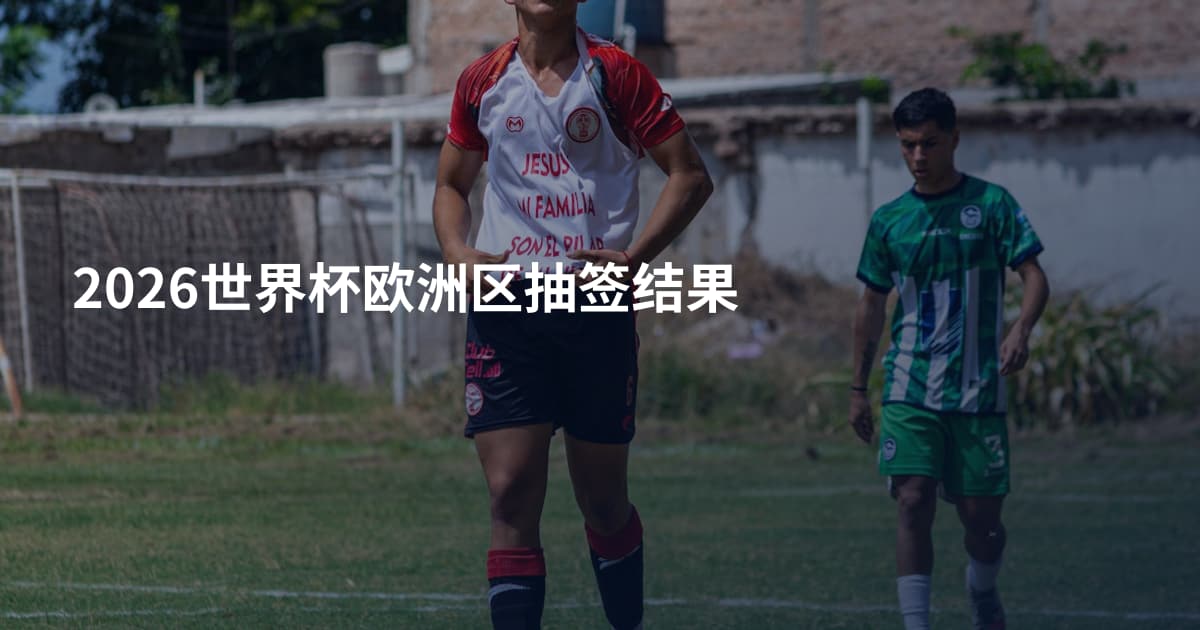 2026世界杯欧洲区抽签结果