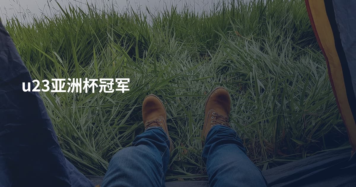 u23亚洲杯冠军