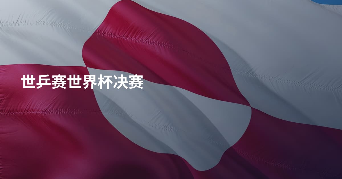 世乒赛世界杯决赛