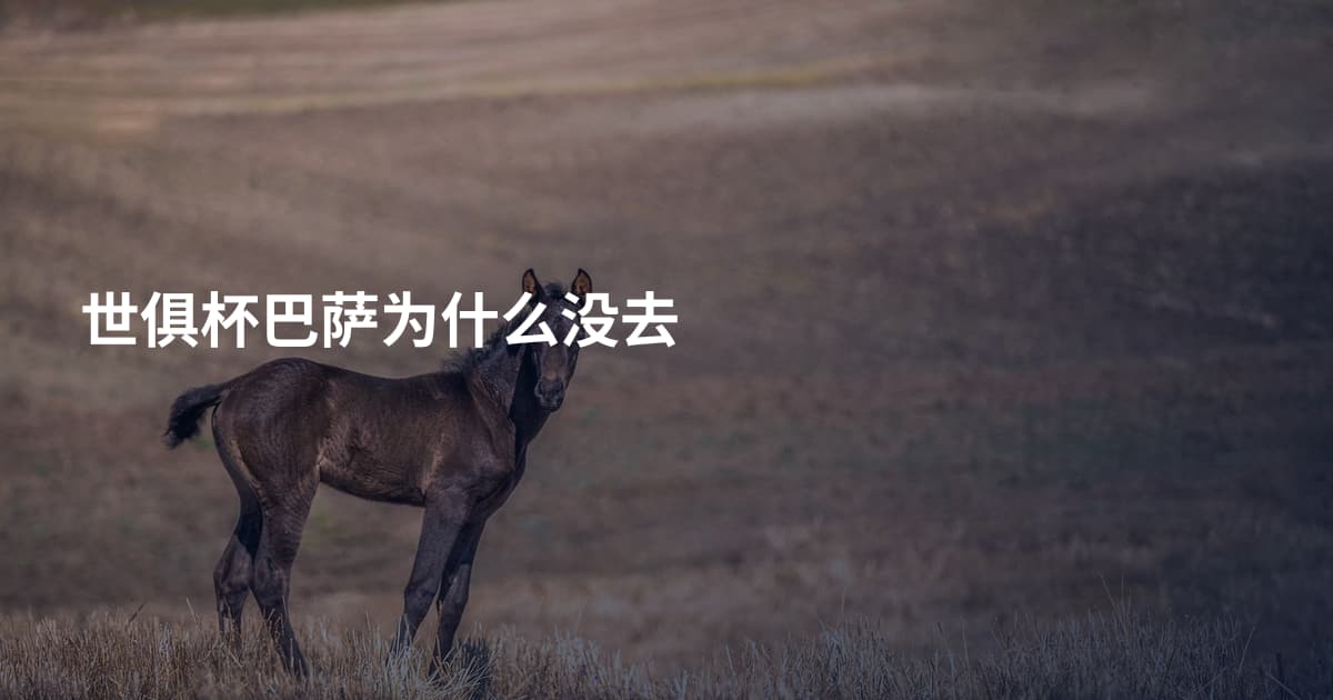 世俱杯巴萨为什么没去