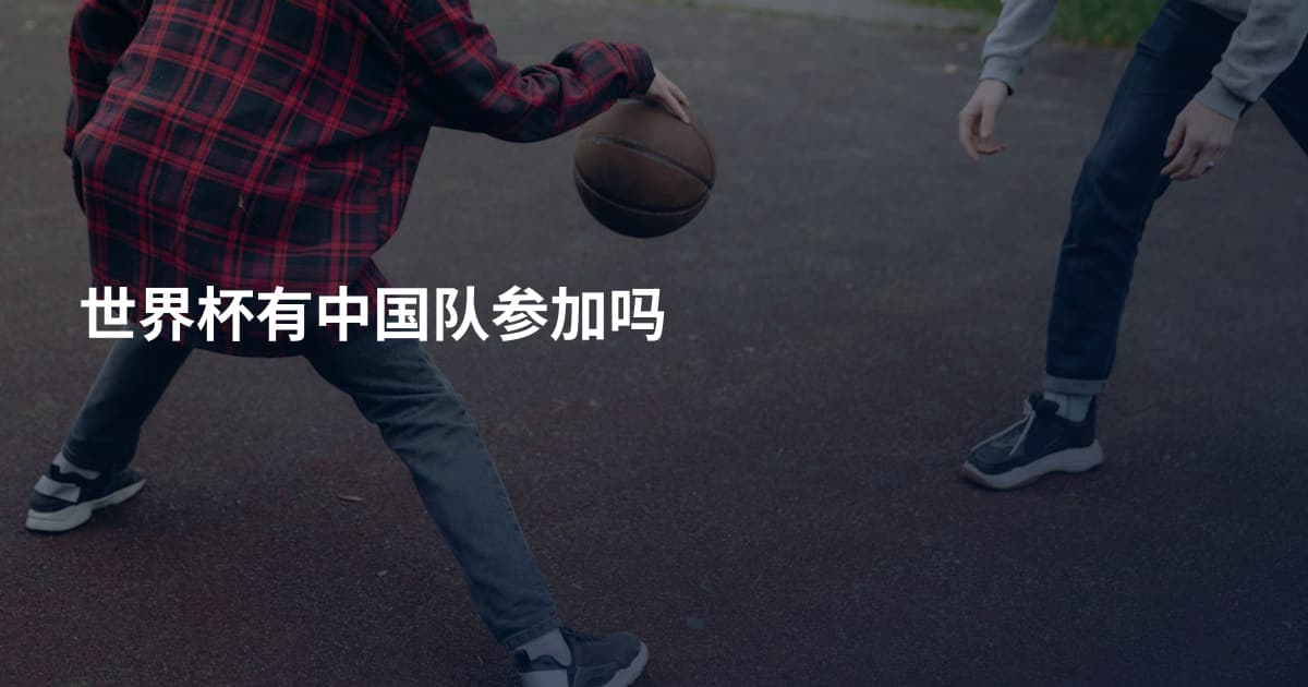 世界杯有中国队参加吗
