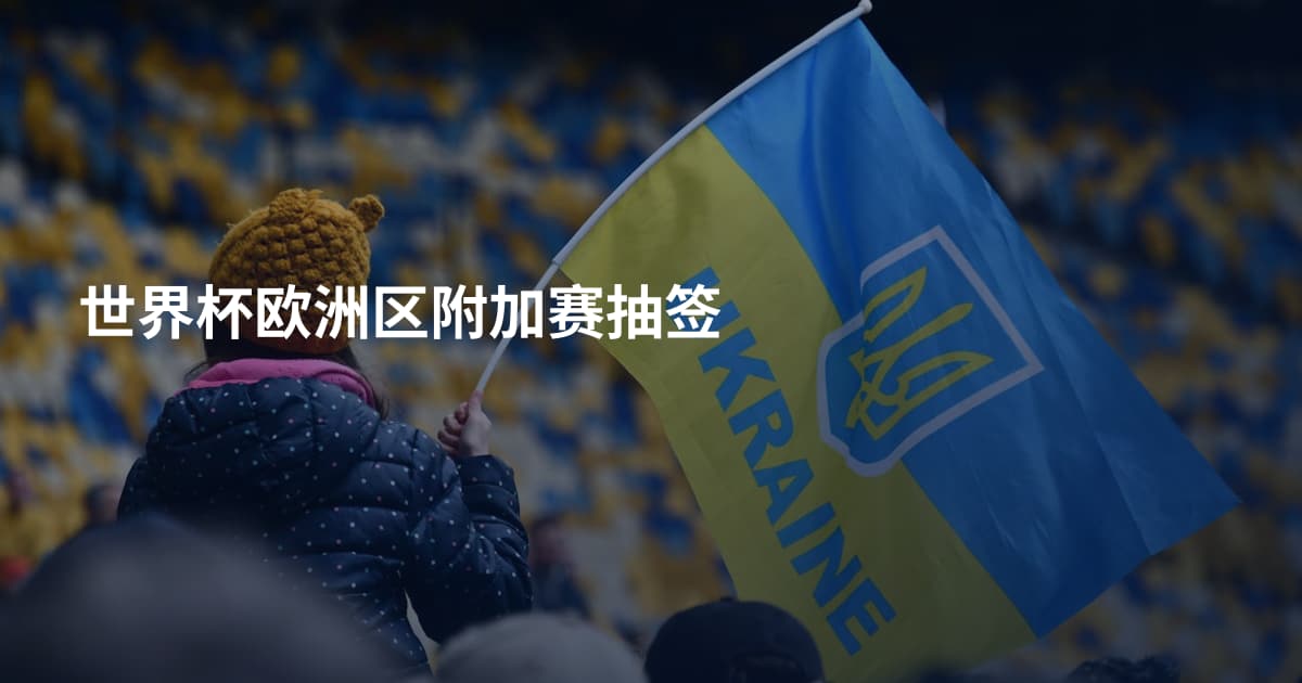 世界杯欧洲区附加赛抽签