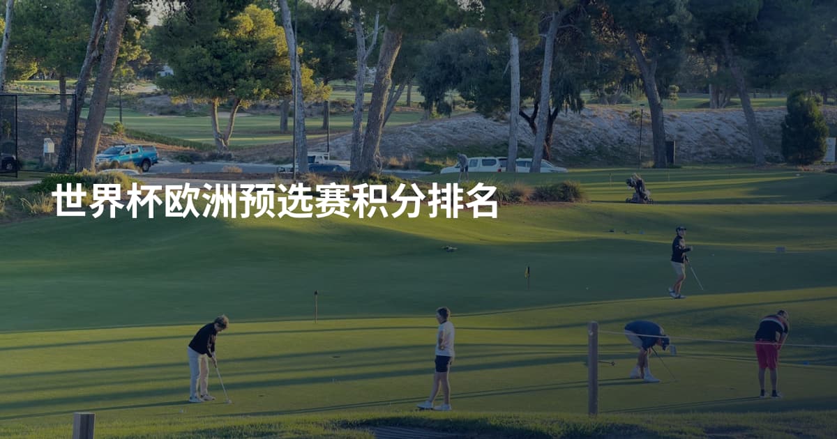 世界杯欧洲预选赛积分排名