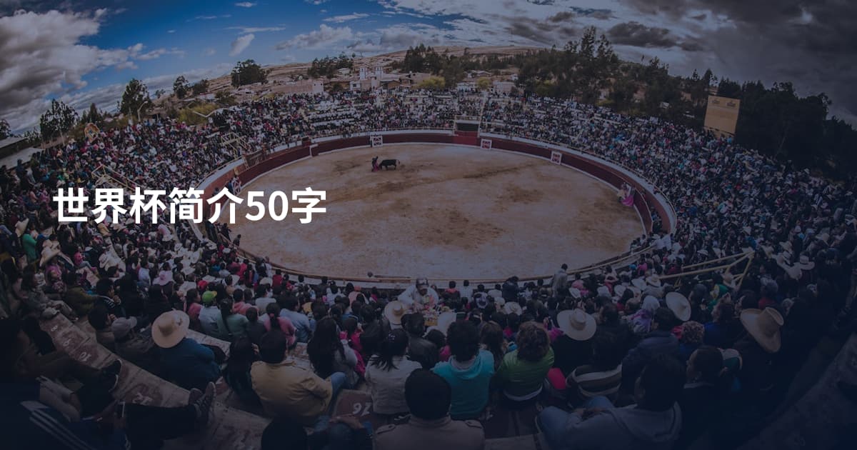 世界杯简介50字
