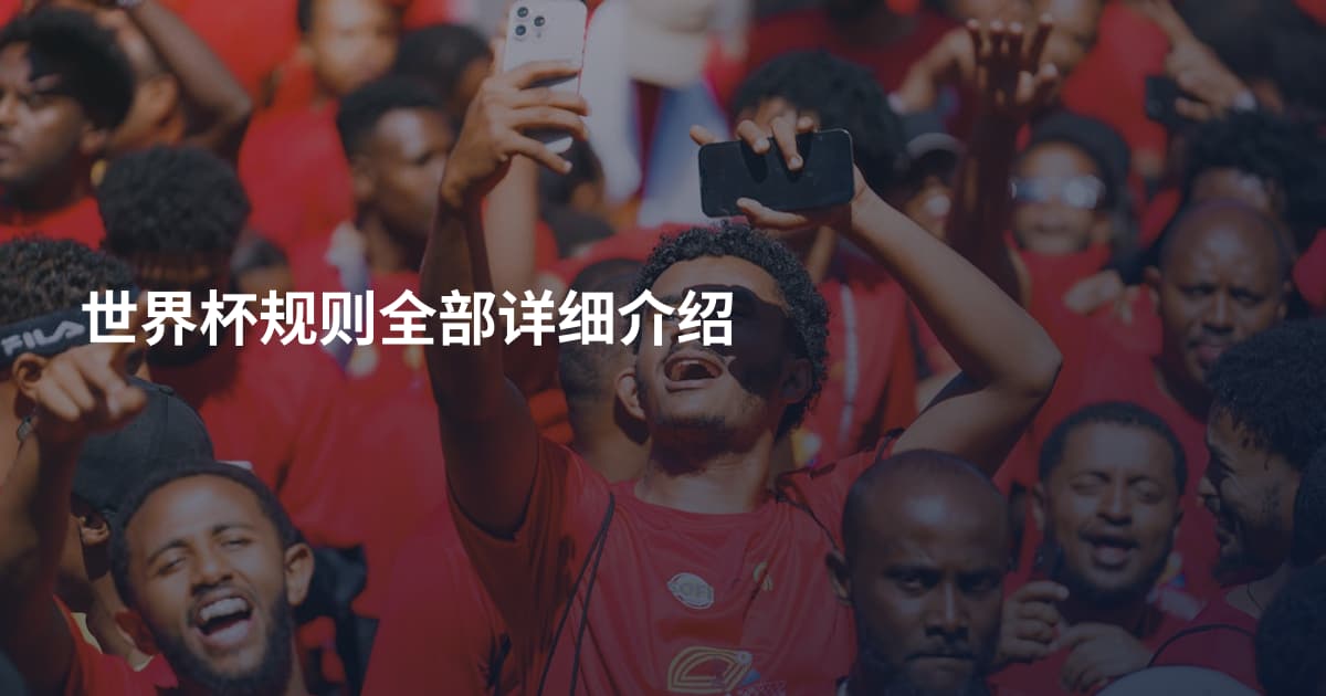 世界杯规则全部详细介绍