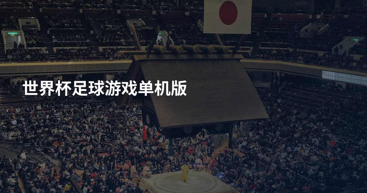 世界杯足球游戏单机版