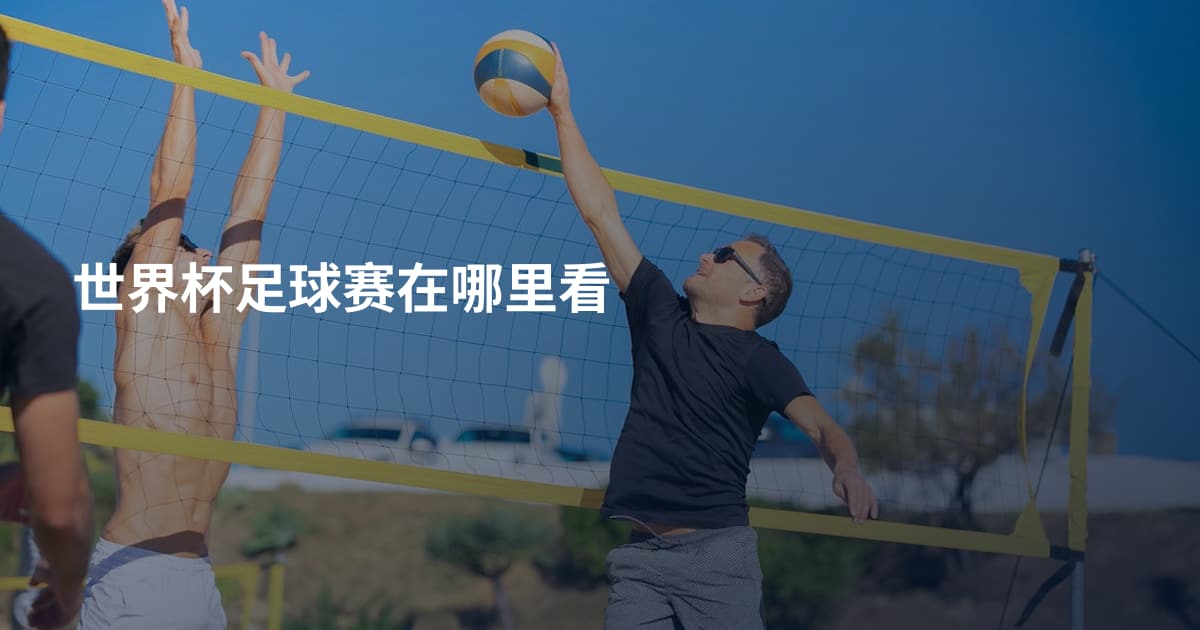 世界杯足球赛在哪里看