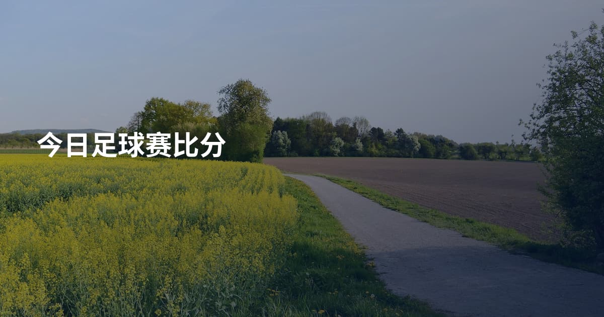 今日足球赛比分