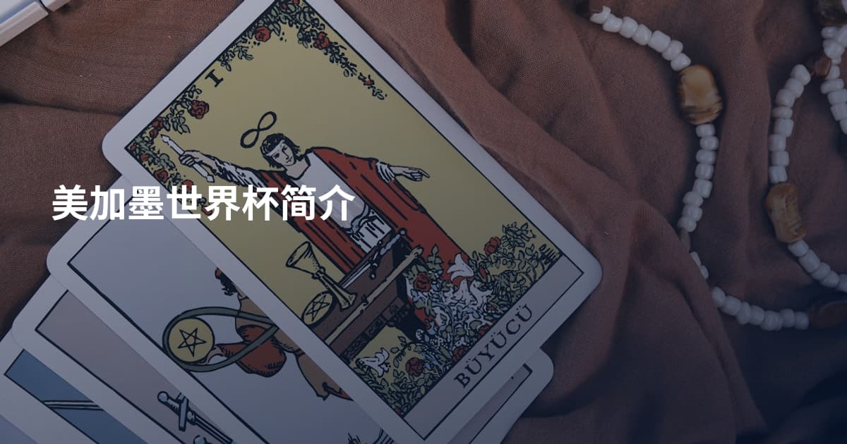 美加墨世界杯简介