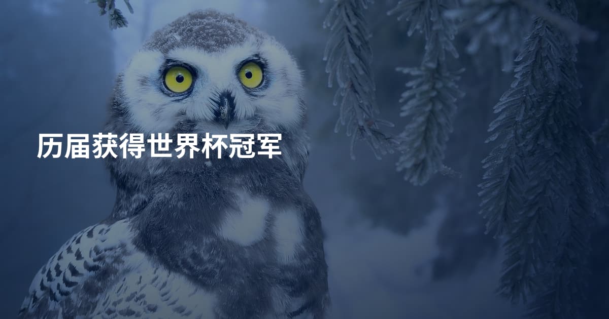 历届获得世界杯冠军