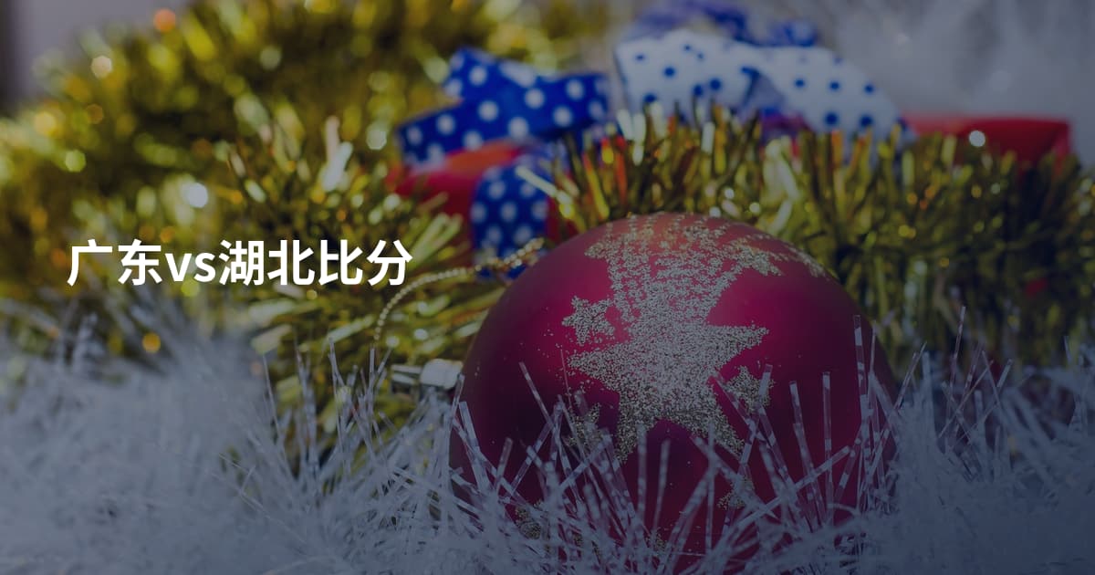 广东vs湖北比分