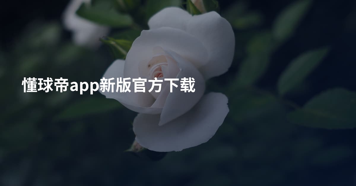 懂球帝app新版官方下载