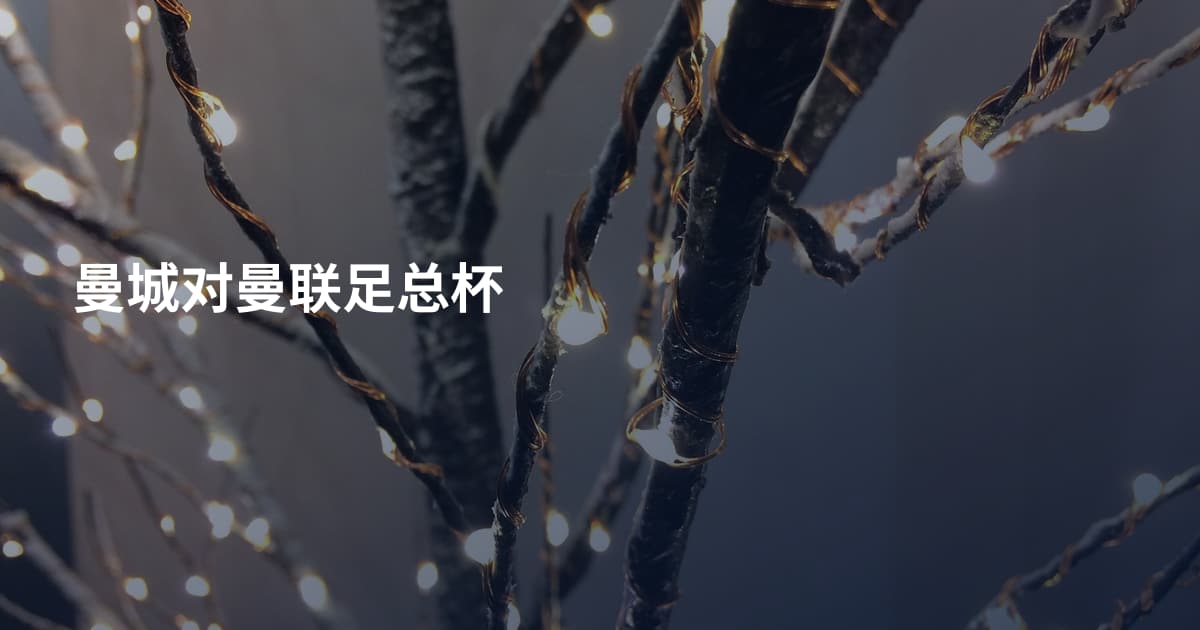 曼城对曼联足总杯
