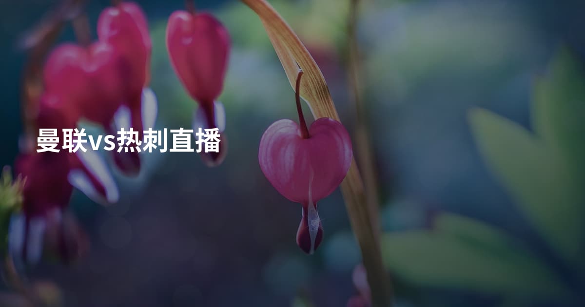 曼联vs热刺直播