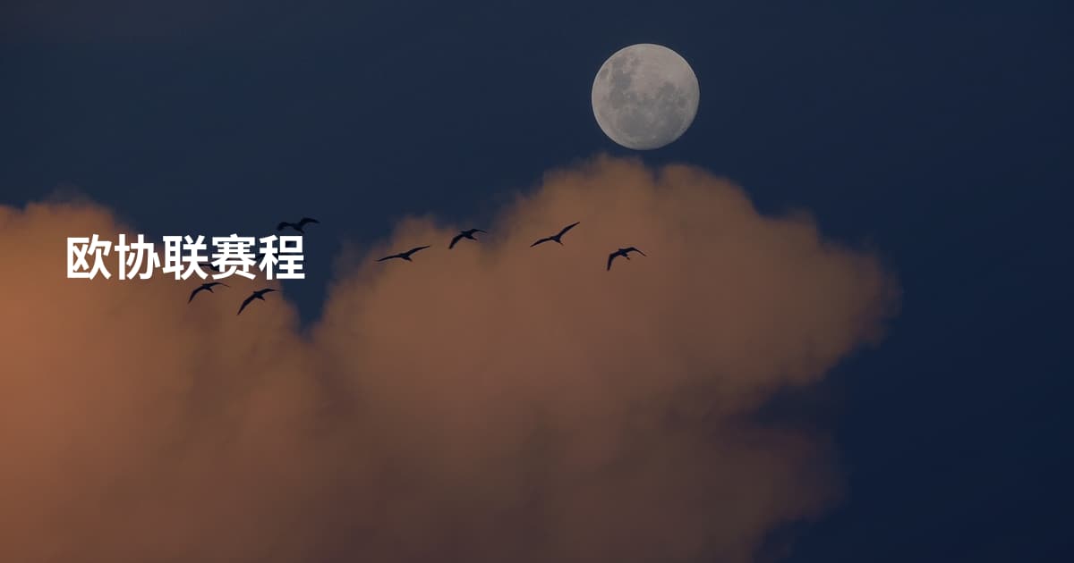 欧协联赛程