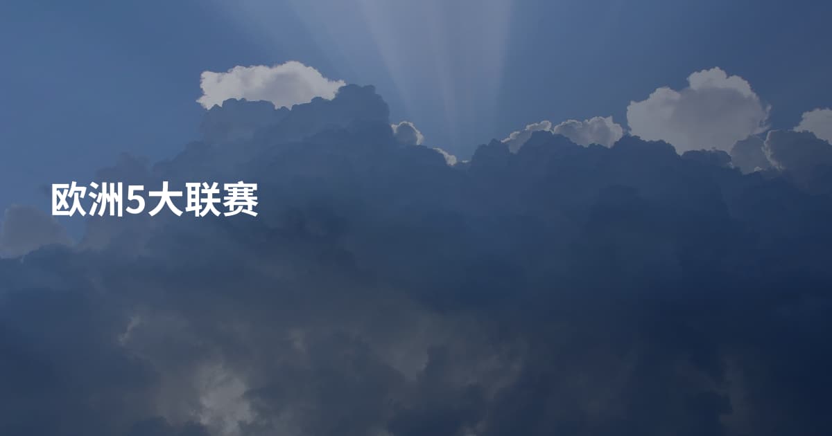 欧洲5大联赛