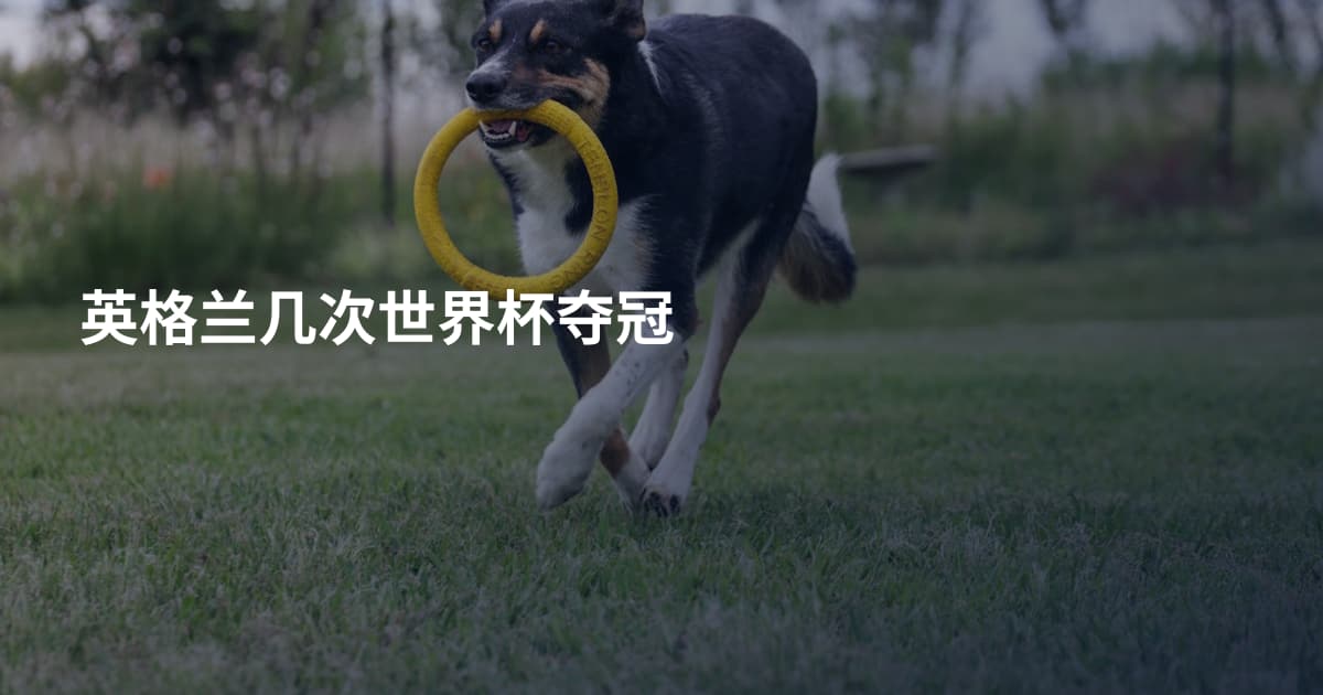 英格兰几次世界杯夺冠