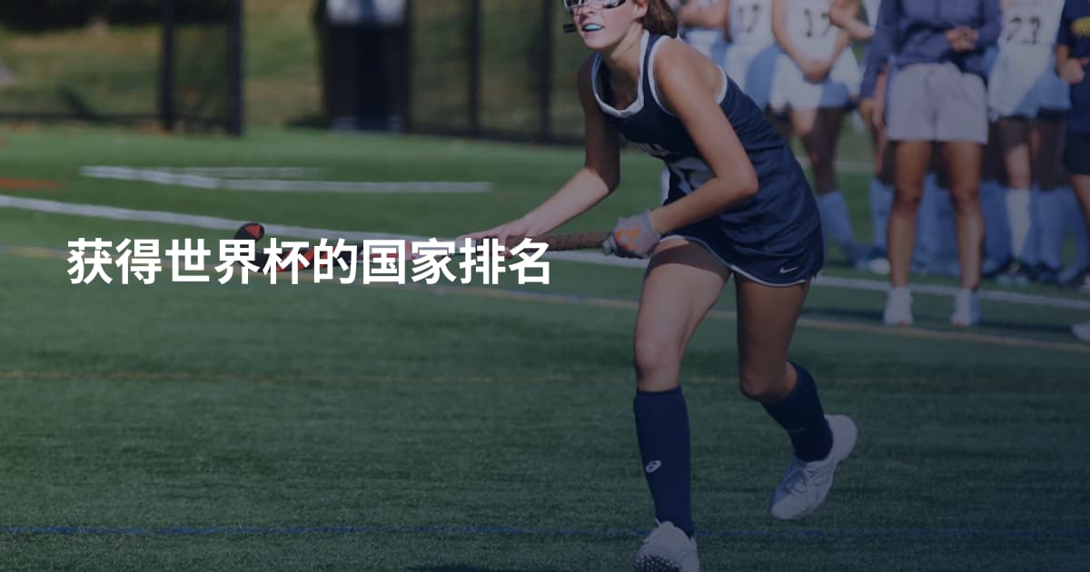 获得世界杯的国家排名
