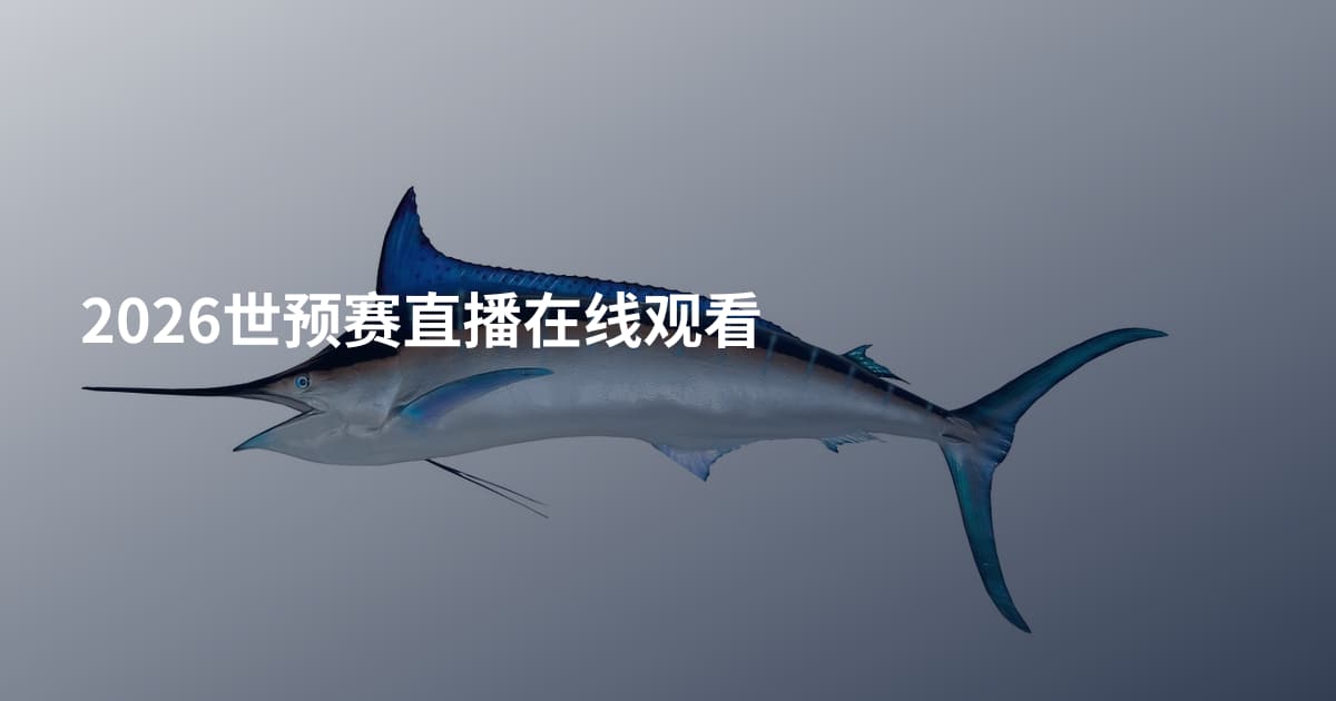 2026世预赛直播在线观看