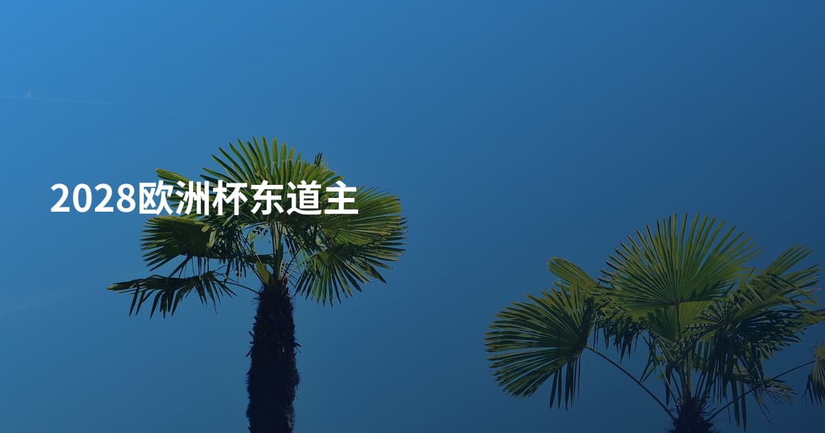 2028欧洲杯东道主
