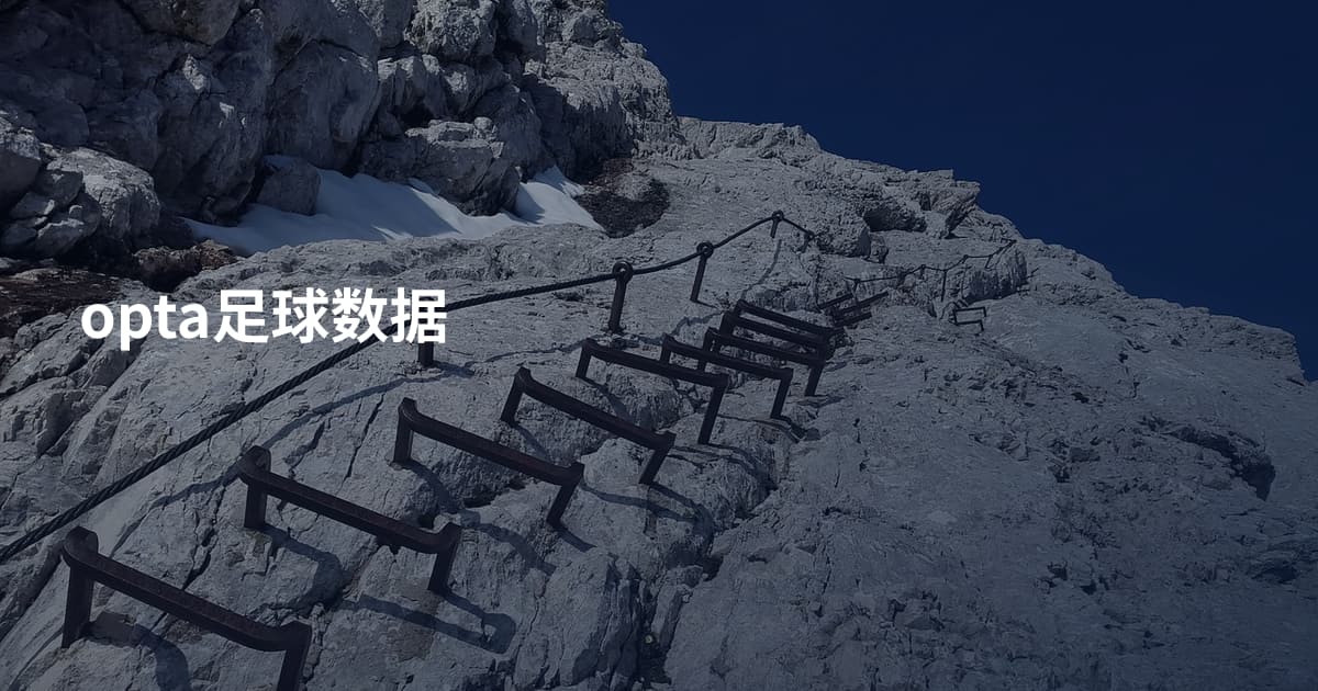 opta足球数据