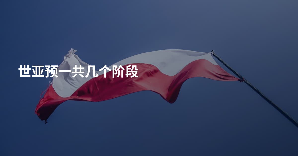 世亚预一共几个阶段