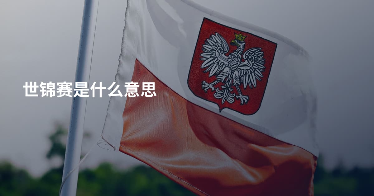 世锦赛是什么意思