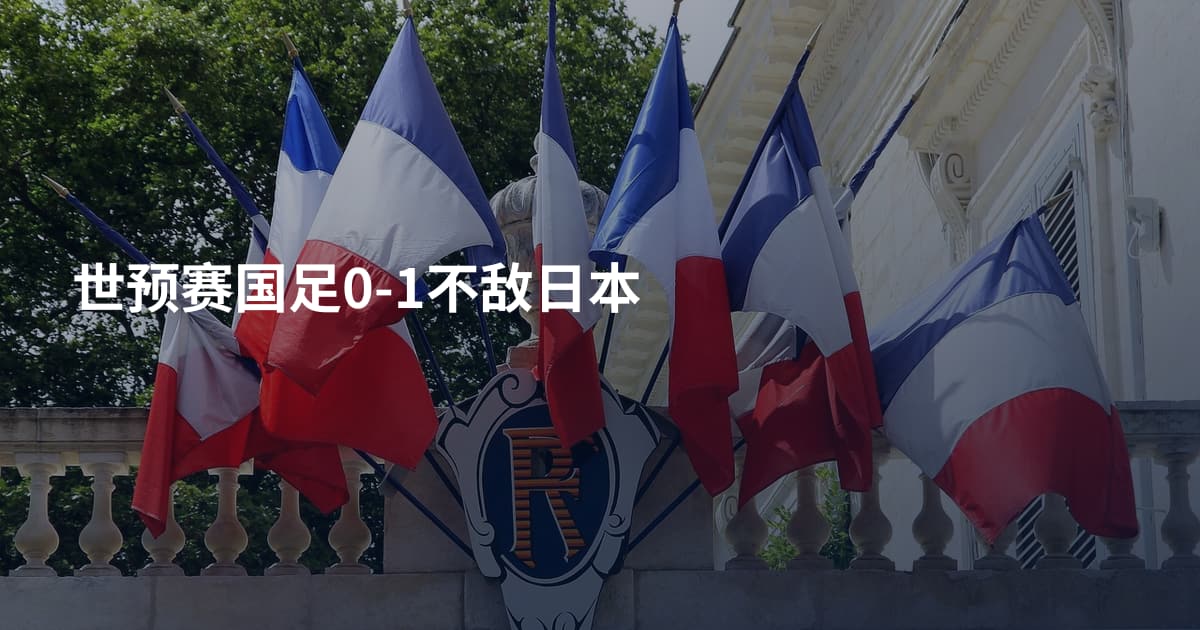 世预赛国足0-1不敌日本